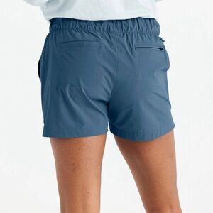 Free Fly Apparel Women's Athletic Blue Shorts
